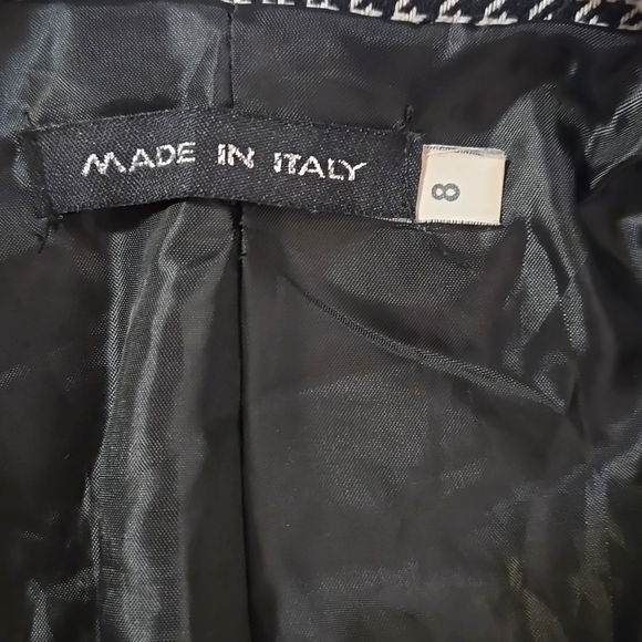 Italian Made Houndstooth Blazer - Picture 6 of 9